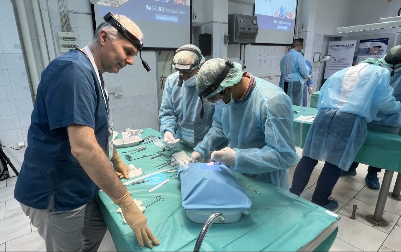 Educational activity connected with surgeon training and academic development
