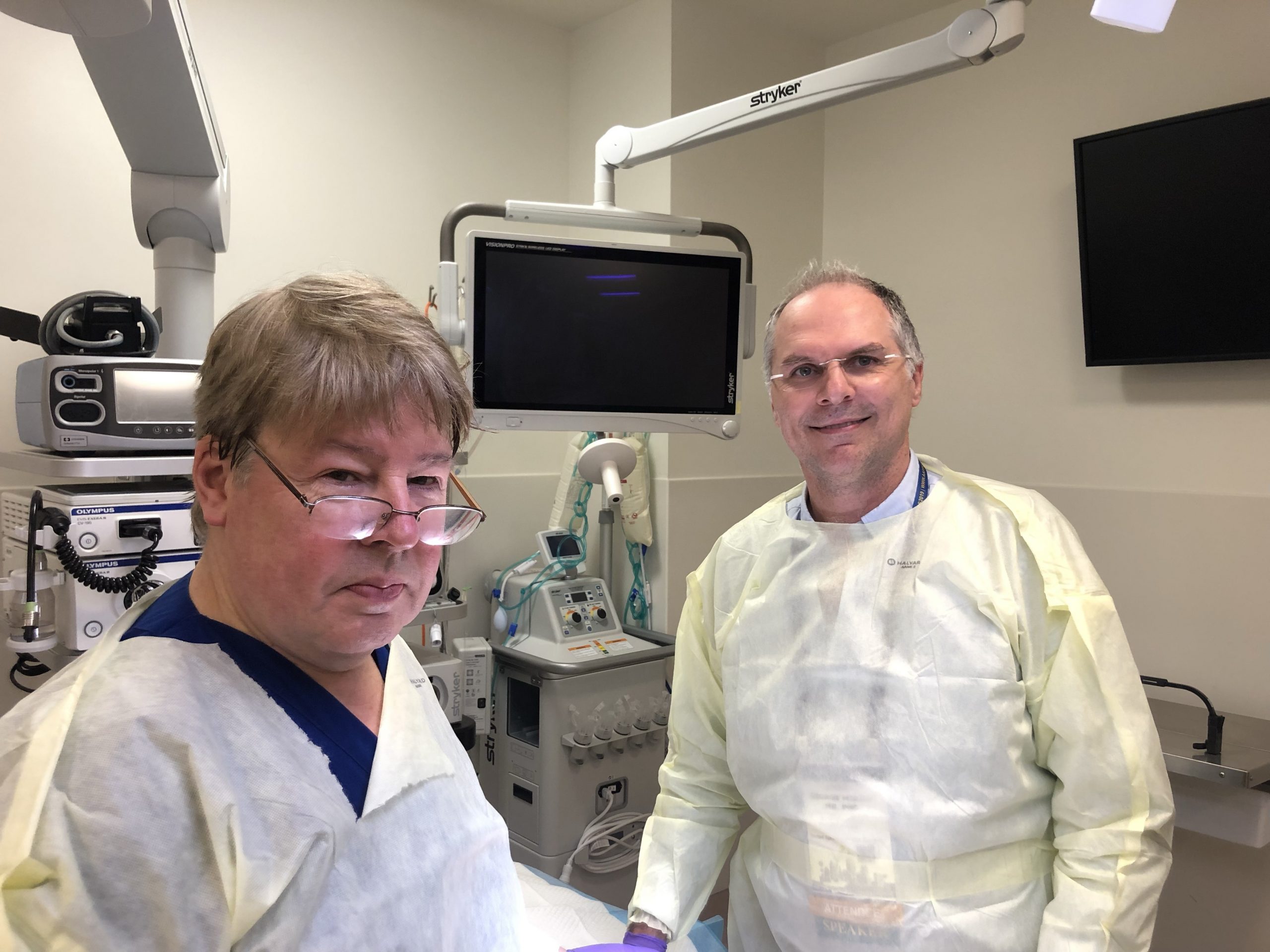 Dr George Mireas instructing during AAFPRS cadaver rhinoplasty training course in San Diego 2019