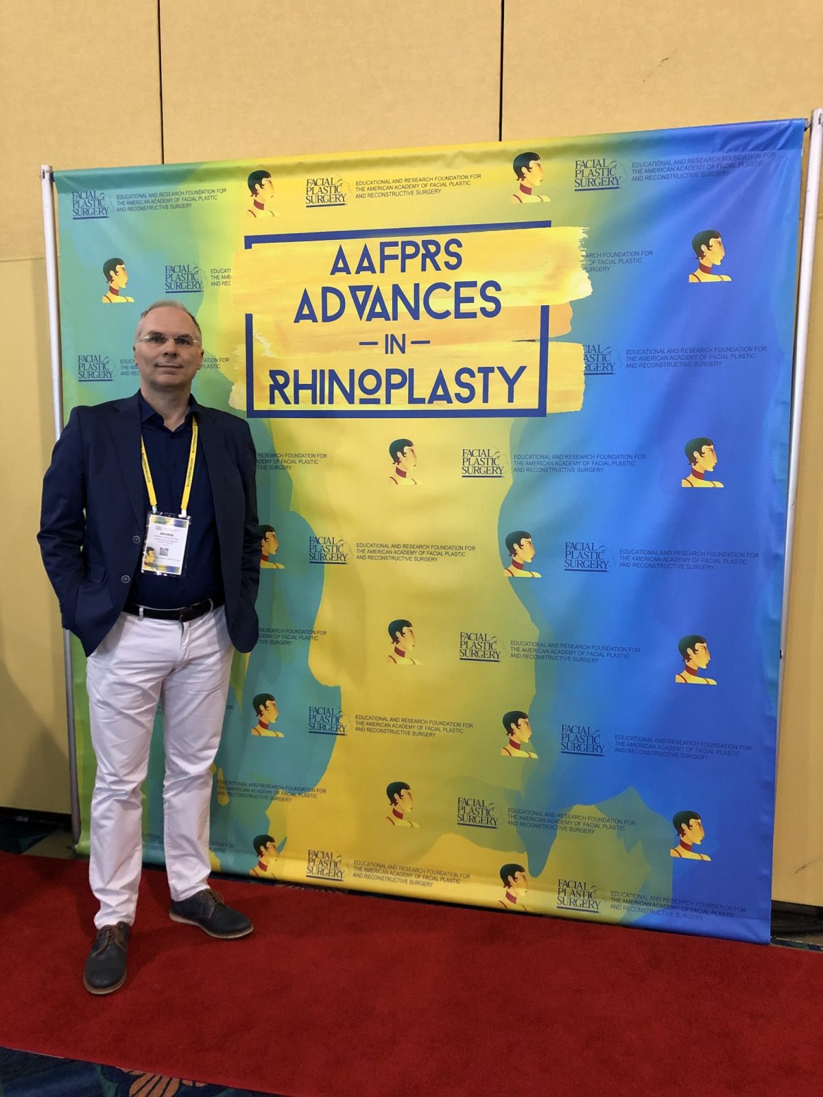 Dr George Mireas at AAFPRS Advances in Rhinoplasty Meeting